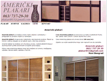 Tablet Screenshot of americki-plakari.com